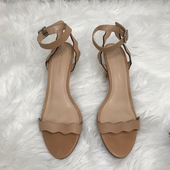 Loeffler Randall Amelia Scallop strap Sandals - Picture 2 of 6